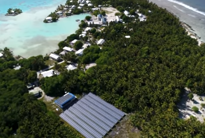 Atafu, Tokelau TEPapa 680wide Drone footage of Atafu, a low-lying motu of Tokelau