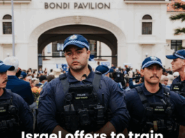 The Israeli "training" offer has sparked criticism in Australia