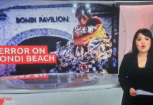 "Terror on Bondi Beach" last month