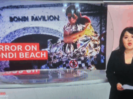 "Terror on Bondi Beach" last month