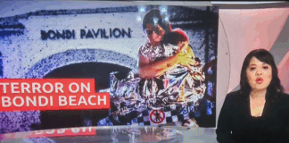 "Terror on Bondi Beach" last month