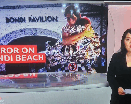 "Terror on Bondi Beach" last month