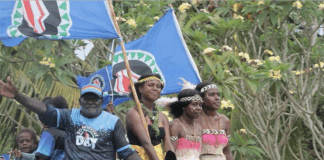Young people celebrate Bougainville Patriotism Day