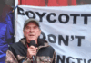 Palestine rally targets NZ companies alleged link to ‘opaque’ supply lines in Gaza genocide PSNA activist Brendan Corbett