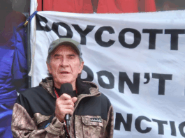 PSNA activist Brendan Corbett