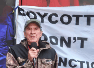 Palestine rally targets NZ companies alleged link to ‘opaque’ supply lines in Gaza genocide PSNA activist Brendan Corbett