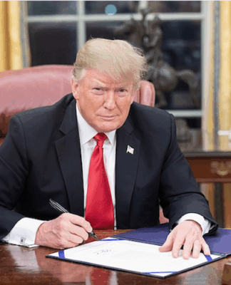 US President Donald Trump