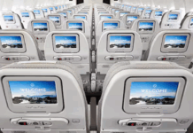 Fiji Airways Airbus A330 cabin