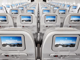 Fiji Airways Airbus A330 cabin