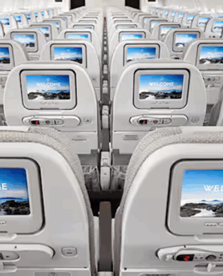 Fiji Airways Airbus A330 cabin