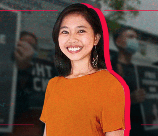 Filipino community journalist Frenchie Mae Cumpio