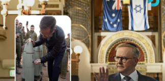 Invitation to Israeli President Isaac Herzog (inset)