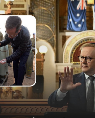 Invitation to Israeli President Isaac Herzog (inset)