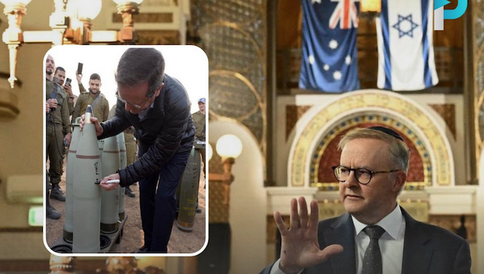 Invitation to Israeli President Isaac Herzog (inset)