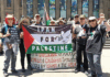 Peace activists at a recent protest for Palestine in Naarm/Melbourne