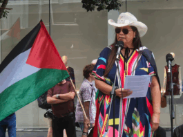 Palestine advocate Leeann Wahanui-Peters