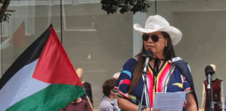 Palestine advocate Leeann Wahanui-Peters