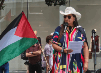 Palestine advocate Leeann Wahanui-Peters