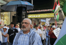 PSNA seeks urgent police talks after ‘rock through window’ attack on Palestine supporters PSNA co-chair Maher Nazzal