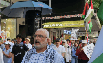 PSNA seeks urgent police talks after ‘rock through window’ attack on Palestine supporters PSNA co-chair Maher Nazzal