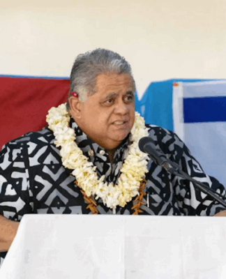 Sāmoan Prime Minister Laaulialemalietoa Polataivao Schmidt