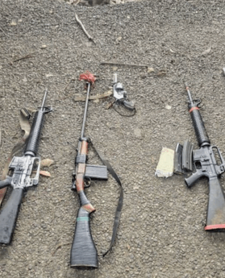 PNG’s lethal Tsak Valley raid and deeper crisis over guns, policing, trust in Enga Weapons confiscated by Papua New Guinea police during a raid in the Tsak Valley