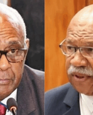 Eroding trust in Fiji politics – lessons of 2025 and beyond Fiji's Great Council of Chiefs Chairman Ratu Viliame Seruvakula and Prime Minister Sitiveni Rabuka