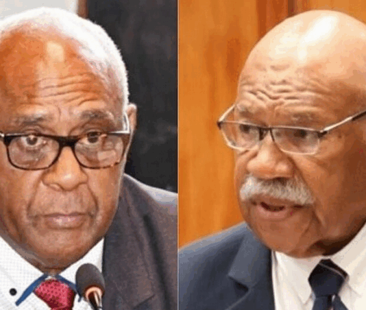 Eroding trust in Fiji politics – lessons of 2025 and beyond Fiji's Great Council of Chiefs Chairman Ratu Viliame Seruvakula and Prime Minister Sitiveni Rabuka