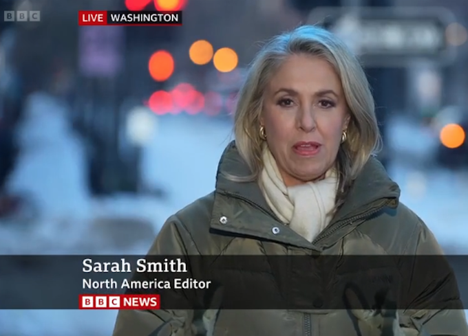 BBC's Sarah Smith