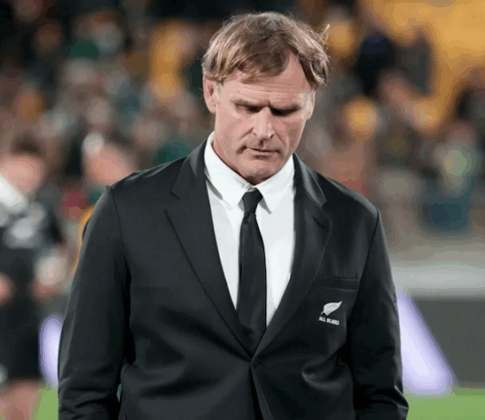 Dumped All Blacks coach Scott Roberston