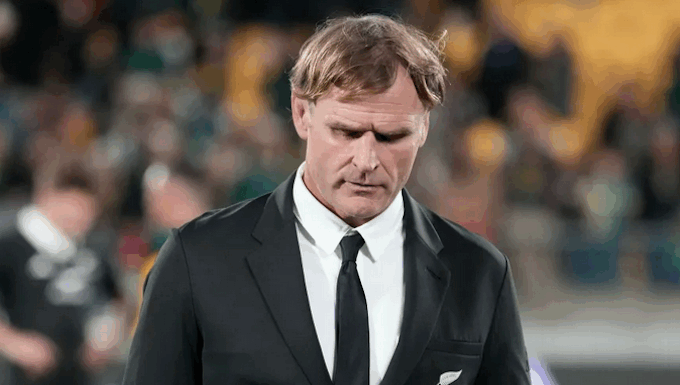 Dumped All Blacks coach Scott Roberston