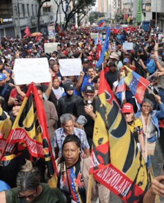 Venezuelans mobilise in Caracas against US violent aggression and abductions this week