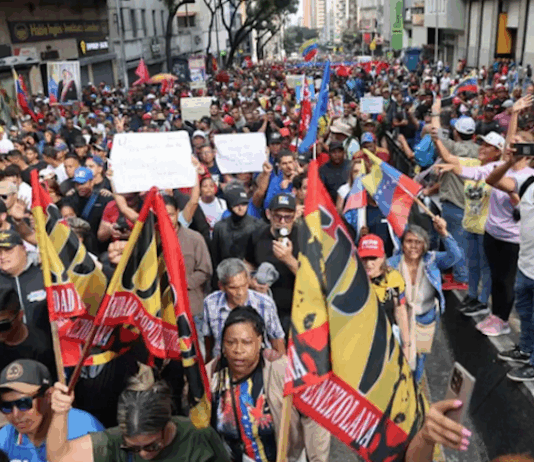 Venezuelans mobilise in Caracas against US violent aggression and abductions this week