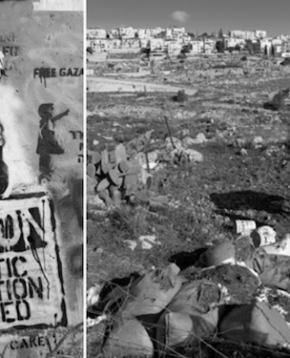 "Illegal Israeli settlements are slowly circling and strangling Palestinian towns