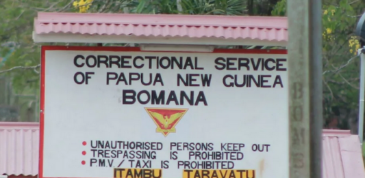 Port Moresby's Bomana Correctional Facility . . . nine inmates injured in an confrontation with jail guards. Image: RNZ/Johnny Blades