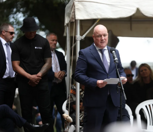 Prime Minister Christopher Luxon