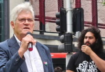 NZ rally slams Five Eyes intelligence ties hours before US-Israel attack on Iran Physicist and peace advocate Dr Peter Wills