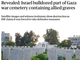 New Zealand silent over the cemetery desecration