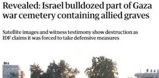 New Zealand silent over the cemetery desecration