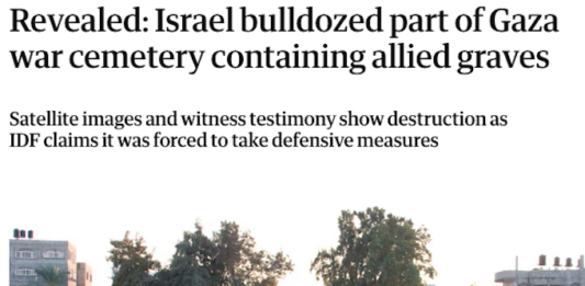 New Zealand silent over the cemetery desecration