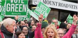 New UK Green Party member Hannah Spencer