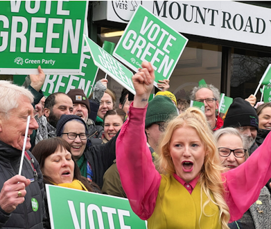 Local plumber Hannah Spencer beats both Reform and Labour to win UK byelection New UK Green Party member Hannah Spencer