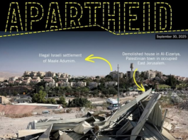 Expanding the Israeli illegal settlement of Ma’ale Adumim