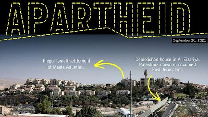 Amnesty slams global impunity fueling Israel’s illegal West Bank annexation measures Expanding the Israeli illegal settlement of Ma’ale Adumim