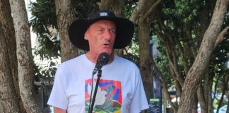 PSNA co-chair John Minto