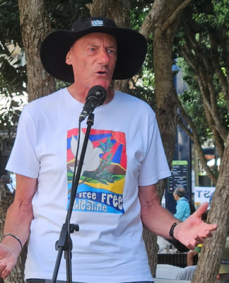 Lessons in decolonisation – Minto draws parallels between NZ and Gaza injustices PSNA co-chair John Minto