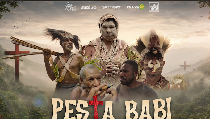 West Papuan filmmakers expose Merauke rainforest destruction in ‘siege’ doco “Pesta Babi" (The Pig Party) . . . the West Papuan documentary film