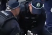 Herzog protest – when politicans fail, police go rogue, justice fails to protect Police brutality at the protest against Israeli President Isaac Herzog in Sydney on February 9
