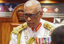 Fiji President Ratu Naiqama Lalabalavu