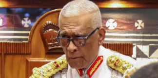 Fiji President Ratu Naiqama Lalabalavu